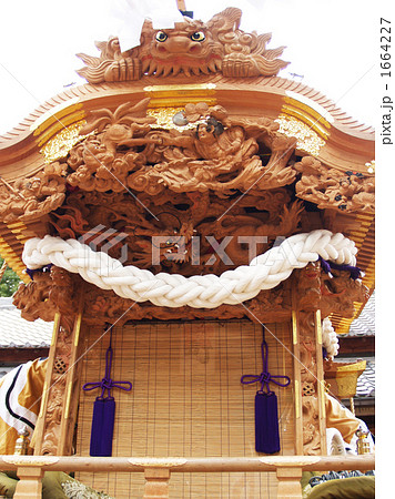 上方だんじり 屋根の写真素材 - PIXTA