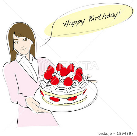 Birthday Cake Illustrations