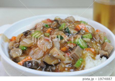 福建炒飯の写真素材