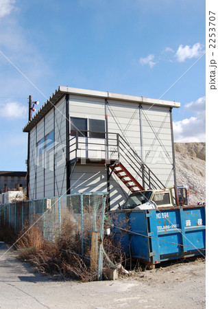 プレハブの写真素材