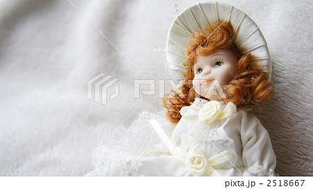フランス人形の写真素材