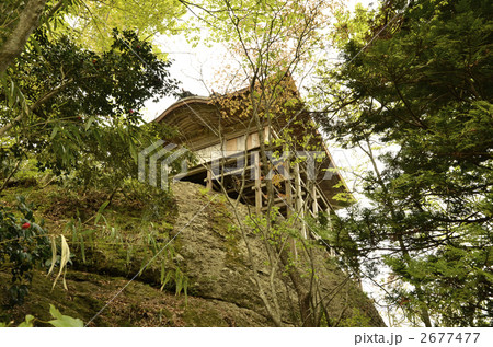 三徳山三佛寺投入堂の写真素材 - PIXTA