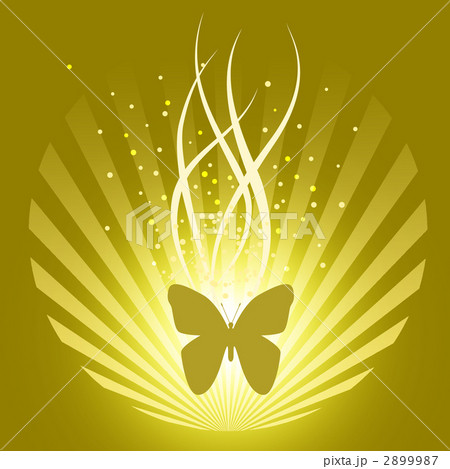 光る蝶のイラスト素材 - PIXTA