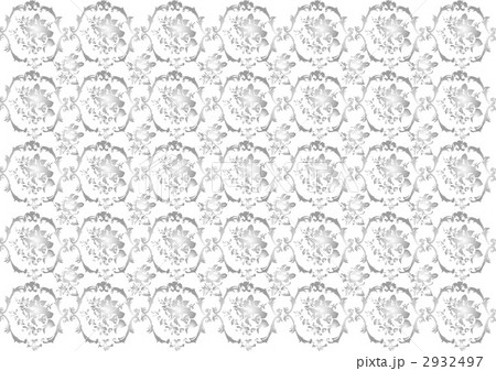 薔薇模様 パターン 背景 ゴシック アンティーク壁紙のイラスト素材