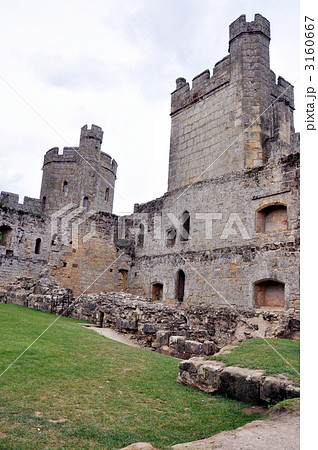 ボディアム城の写真素材