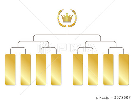 トーナメント表の写真素材