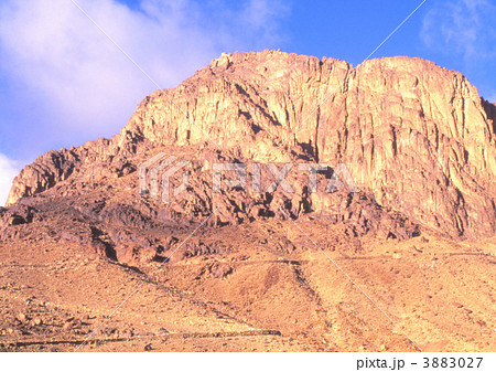 ホレブ山の写真素材