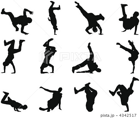 Break Dance Hip Hop Vectors