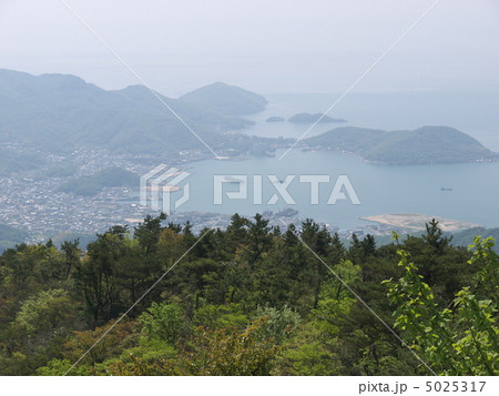 寒霞渓 八日目の蝉撮影地 小豆島 山頂の写真素材