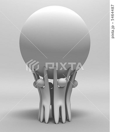 助け合い ボランティア かわいい イラストのイラスト素材