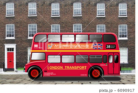 ロンドンバスの写真素材 - PIXTA