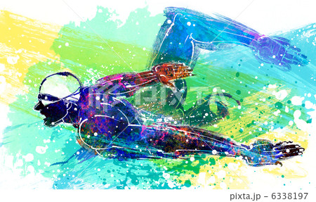 バタフライのイラスト素材