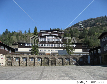 Goslar ランメルスベルク鉱山 ゴスラー ドイツの写真素材