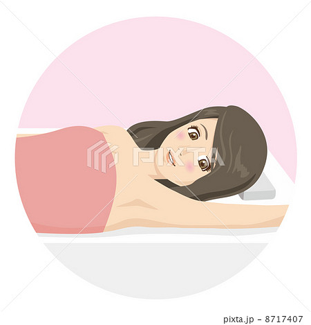 腋下のイラスト素材