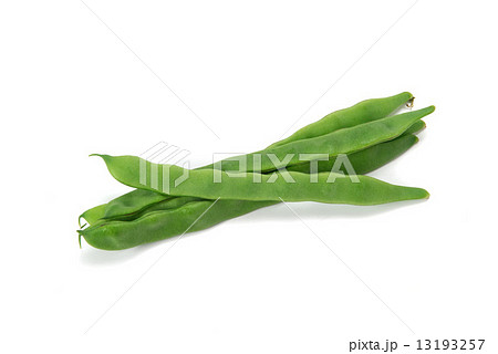 ジャンボいんげん 豆の写真素材 Pixta