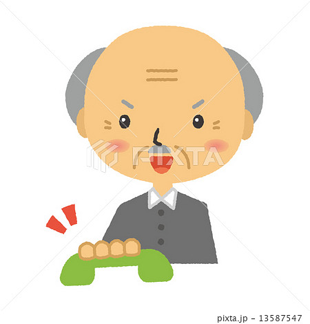 ベクター 電話 切る 受話器のイラスト素材