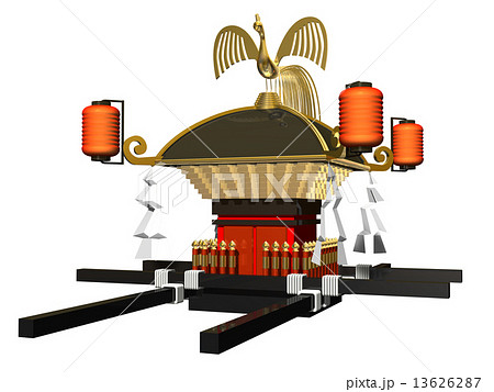 神輿のイラスト素材