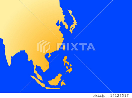 東南アジア 地図の写真素材