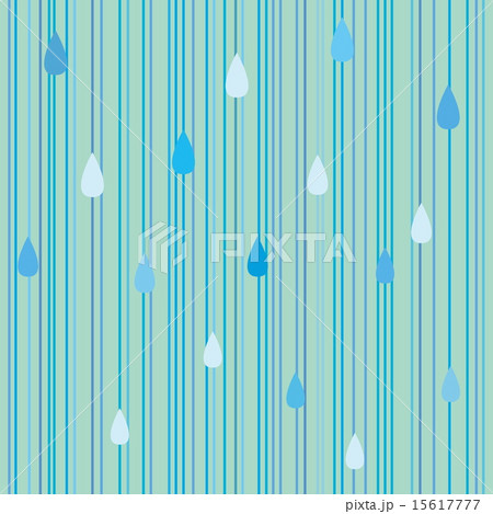 梅雨 雨 雫 壁紙のイラスト素材