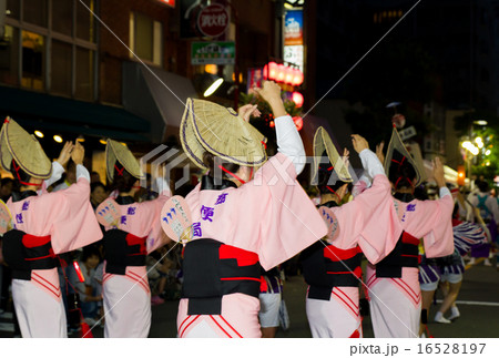 三鷹阿波おどりの写真素材