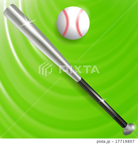 ソフトボール グラウンドのイラスト素材