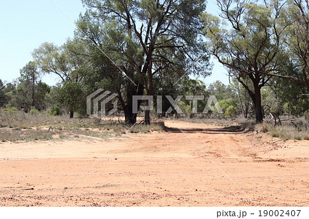 オーストラリア内陸部の写真素材