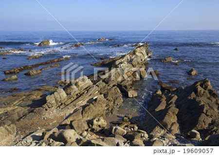 磯崎海岸の写真素材