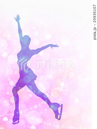 トリプルアクセルのイラスト素材