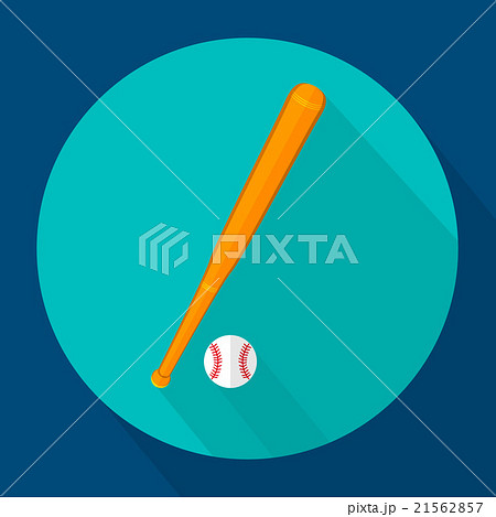 Vector Icons In Flat Design On The Theme Sport のイラスト素材