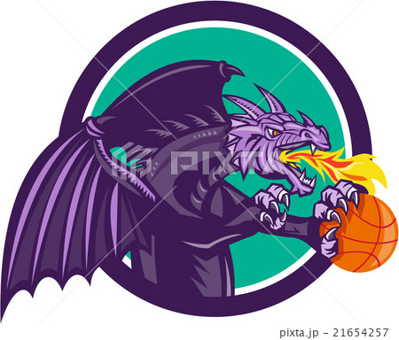 龍の横顔 龍 横顔のイラスト素材