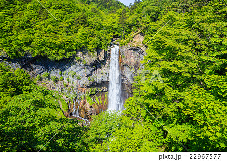 有料観瀑台の写真素材