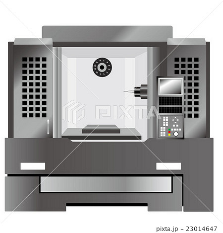 マシニングのイラスト素材