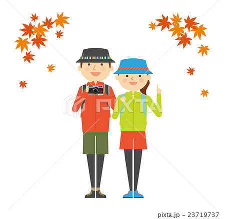 登山服のイラスト素材