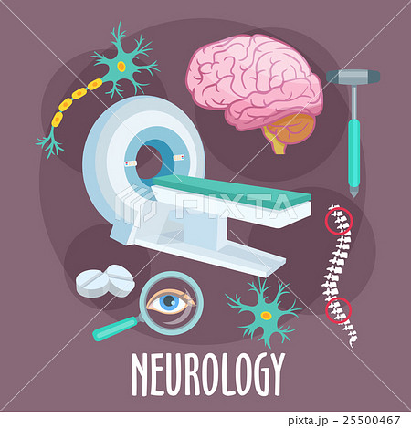 脊髄反射のイラスト素材