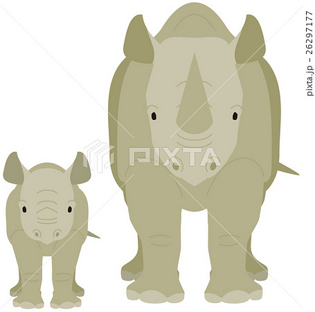 さい 動物 陸上動物 動物園のイラスト素材 Pixta