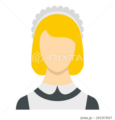 フレンチメイド服のイラスト素材