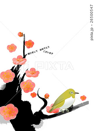 絵（梅にうぐいす、実は目白）フレーム付き Amazon.co.jp: 日本画 田村竹世 紅白梅に鶯（こうはくばいに