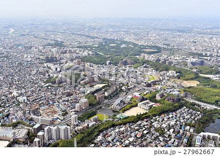 空撮 大阪府 豊中市 航空写真の写真素材 - PIXTA