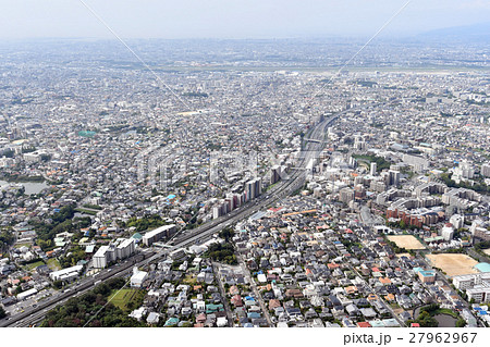 空撮 航空写真 大阪府 豊中市の写真素材 - PIXTA