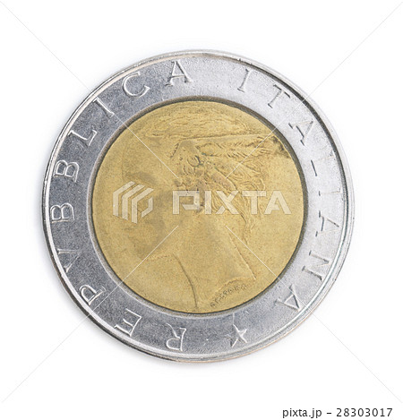 イタリア リラ 硬貨 貨幣の写真素材 - PIXTA
