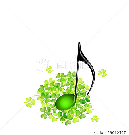 枠 植物 葉 白抜きのイラスト素材