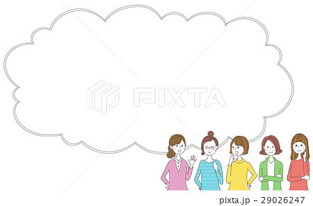 口コミのイラスト素材