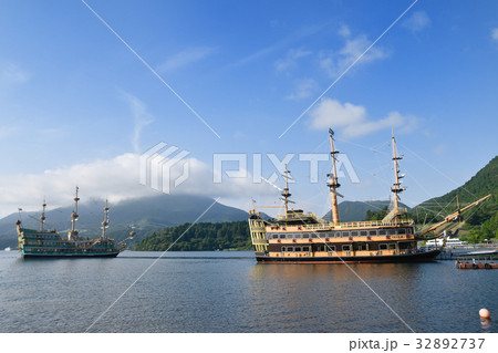 箱根海賊船 バーサ号の写真素材