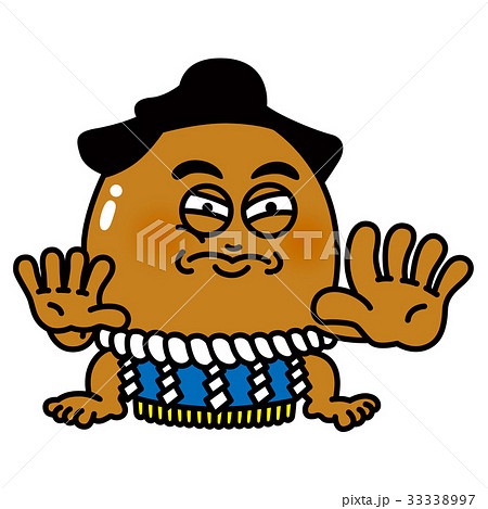 お相撲さんのイラスト素材