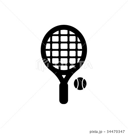 挿絵 スポーツ 球技 テニスのイラスト素材