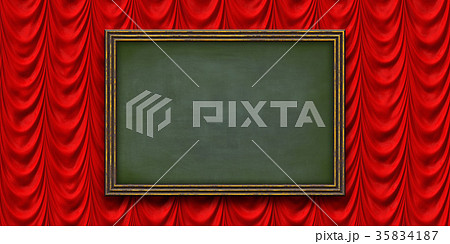 舞台幕のイラスト素材 Pixta