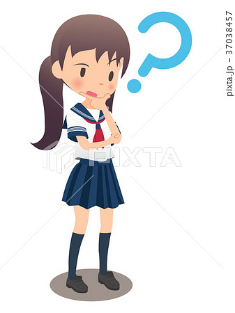 セーラー服 女子高生 ツインテールのイラスト素材 - PIXTA