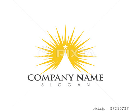 地平線のイラスト素材