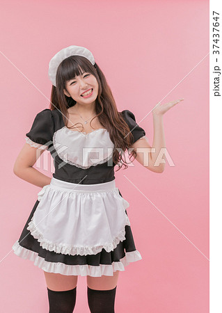 メイド服の写真素材
