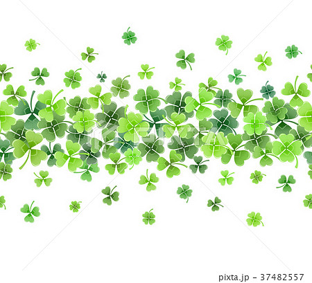 Four leaf clover isolated on Transparent background. St. Patrick's